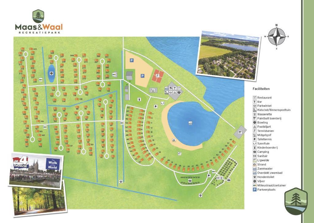 Recreatiewoning Maas En Waal 191 Villa Ewijk Luaran gambar